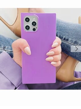 Brand New Flaunt Square Lavender iPhone 13 Pro Phone Case